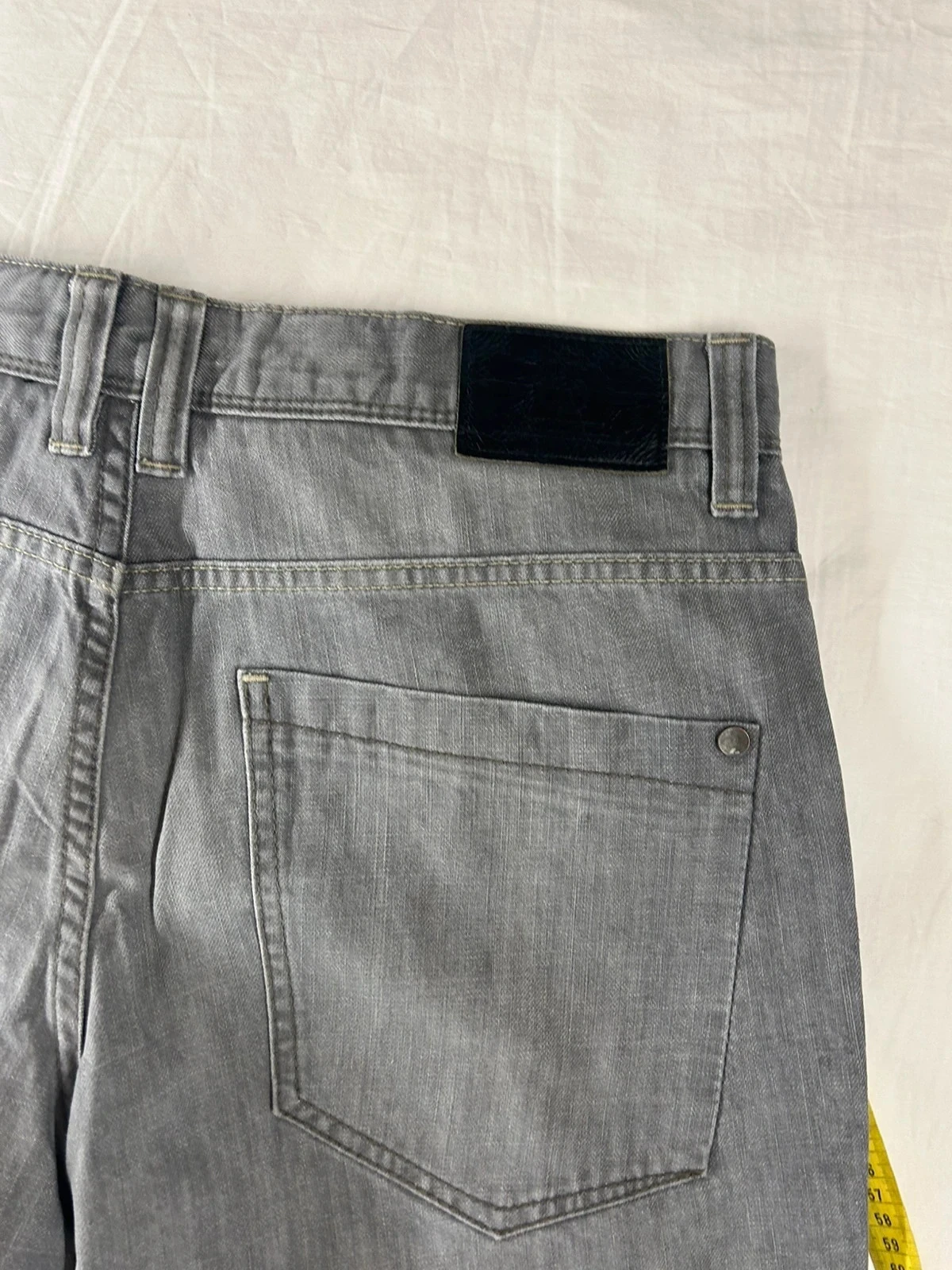 Calça jeans cinza reta Angelo Litrico w38 l34 – photo 17